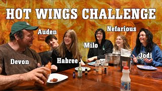 LARRATT SPICY WING CHALLENGE FT. @devlarratt @JodiLarratt123 @audenlarratt @milolarratt