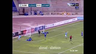 اهداف مباراه نادي الرمثا ونادي الفيصلي ذهاب دوري 2015💙💙💙💙💙