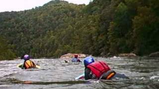 Riverboarding the Lower Gauley.  (part II) 9-17-10