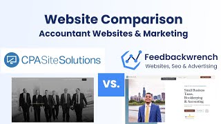 #1 CPA Site Solutions vs. Feedbackwrench Accountant Website & Marketing Comparison