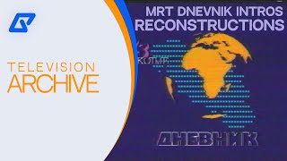 Reconstructions of the Macedonian Television (MRT/MTV) News Intros