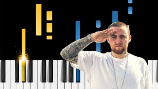 Congratulations - Mac Miller ft. Bilal - Easy piano tutorial