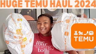 HUGE TEMU HAUL 2024 | Home Organisation and Decor Items From TEMU