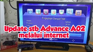 Update Stb Advance Stp A02 via Internet