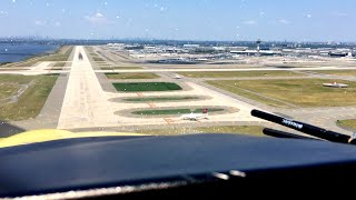 Spontaneous Landing at JFK Airport in Mooney M20J