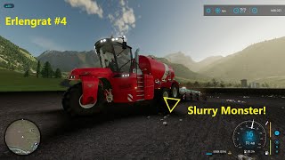 FS22 | Transporting and INJECTING slurry! | ERLENGRAT #4 | Alpine Dairy Farm