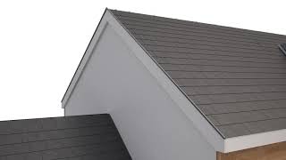 Rooftiles.ie - Slate Dry Verge System C03 Retro Fit Aluminium