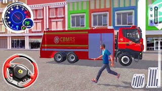 Iveco CBMRS Firefighters Simulator - Bus Driving Simulator Indonesia - Android Gameplay