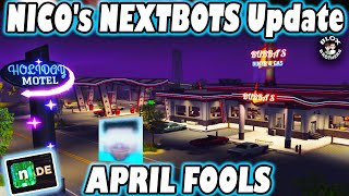 NICO'S NEXTBOTS / APRIL FOOLS Update / Gameplay and Overview / Roblox