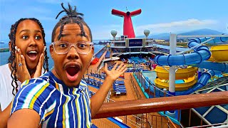 Boarding the NEWLY RENOVATED Carnival Cruise Ship out of Long Beach! - Carnival Radiance Embarkation