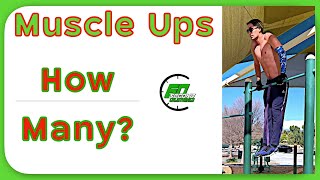 DYNAMIC CALISTHENICS:  Muscle Up Endurance Training - #shorts