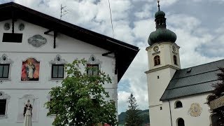 Austria Tyrol Alps Tannheim - village sightseeing