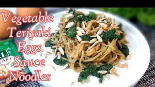 VEGETABLE TERIYAKI EGG SAUCE NOODLES RECIPE