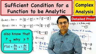 Sufficient Condition for a Function to be Analytic with proof