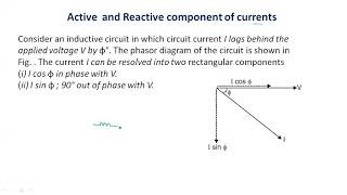 5.5 Active  and Reactive Power