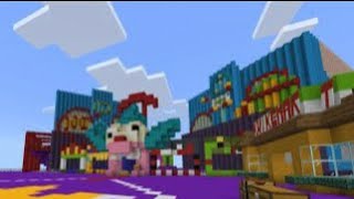 Minecraft - The Simpsons Ride (Universal Studios Hollywood)