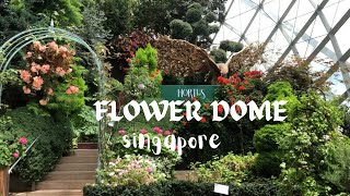 Flower Dome @ Gardens by the Bay | #singapore #garden#tour#lesley sg