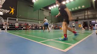 Watch This! Nihas/Ray vs Jayson/Monching #bestbadmintonclan #badmintonplays #fortunasportsacademy