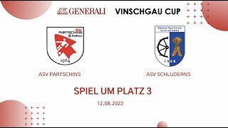 Spiel um Platz 3 - ASV Partschins vs. ASV Schluderns