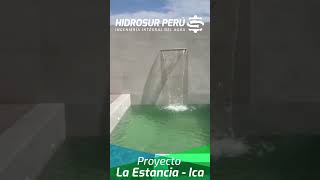 Moderna cascada para piscina - Hidrosur Perú