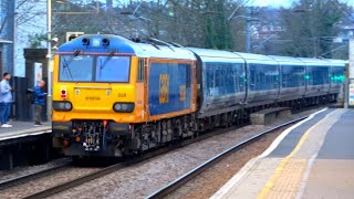 Trains at Brondesbury (incl. Sleeper ECS Diverts) - 09/04/23