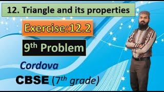 One side of a triangle is produced and the exterior angle so formed is 120ᵒ. If the interior opposit