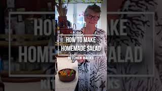 How To Make A Homemade Salad