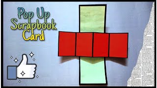 Pop Up Scrapbook Card Idea // Easy Pop Up Scrapbook Card Idea // Pop Up Scrapbook Card Tutorial //