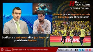 🔴 #EnVivo | Dedícate a gobernar dice Jan Topic al presidente Noboa