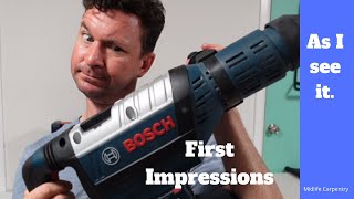 As I see it - First Impressions on the Bosch GBH18V-45C. I had an issue.