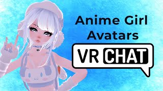 TOP 3 BEST WORLDS FOR ANIME GIRL AVATARS IN VRCHAT! | Beginners Guide