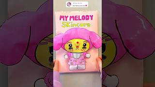 Sanrio My Melody Baddies skincare Blind bag 🎀 #blindbag #squishy #craft #asmr  #mymelody #skin