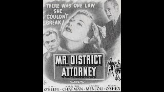 Mr. District Attorney (1947) | Crime Film Noir Movie | Dennis O'Keefe, Adolphe Menjou