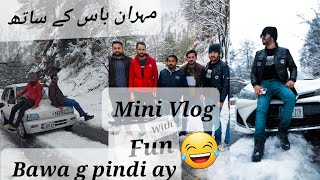 Bhttt hi Funny commentary k sath😉 | Pindi Boyz enjoyed trip😎|Murree snowfall |Must watch till End.