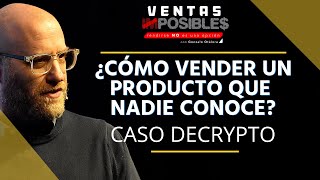 Cómo vender un producto que nadie conoce