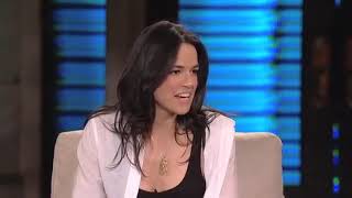 Michelle Rodriguez interviews #Hollywood