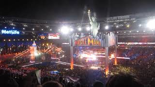 The Undertaker Celebration Fireworks Wrestlemania 29 New York Metlife Stadium Life