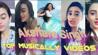 Bhojpuri actress Akshara Singh musically videos