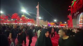 Ashura 2022 Haram Imam Hussain as and Hazrat Abbas Alamdar as Binul Haramin Karbala حرم امام حسین