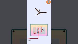 How to control fan and socket with one connection diagram #shorts #wiring #electricalvideos