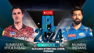 🔴Live IPL 2024 : Sunrisers Hyderabad vs Mumbai Indians Live | SRH vs MI Live Scores & Commentary