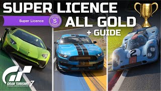 GT7 Super Licence: How to achieve GOLD in all 10 challenges: S-1 to S-10