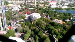 View from Oil Derrick observation tower [HD]