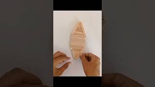 how to make a ice cream stick boat#