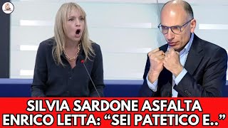 SILVIA SARDONE asfalta ENRICO LETTA in Parlamento: “Sei Solo Patetico e anche uno..”