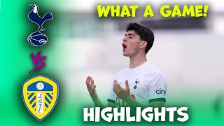 Tottenham Spurs v Leeds | Premier League Cup u18 | Highlights 28-08-2024