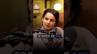 WHY PEOPLE ARE SCARED OF KANGANA RANAUT |PODCASR|#podcast #shorts