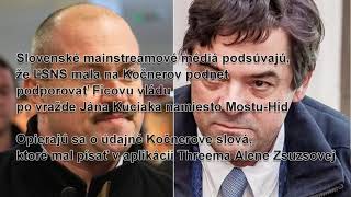 AllForJan  Kotleba a Kočner - medializované informácie versus realita