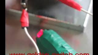 Patio heater safety switch simple function performance