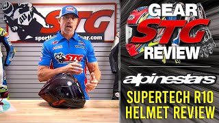 Alpinestars Supertech R10 Helmet Review from SportbikeTrackGear.com